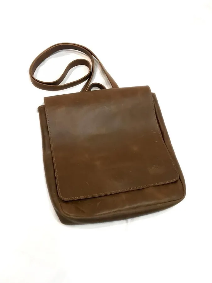 Crossbody bag, brown