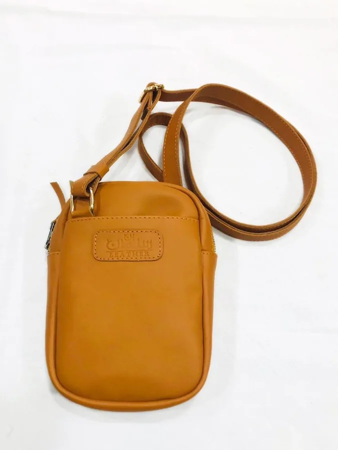 Crossbody bag, tan