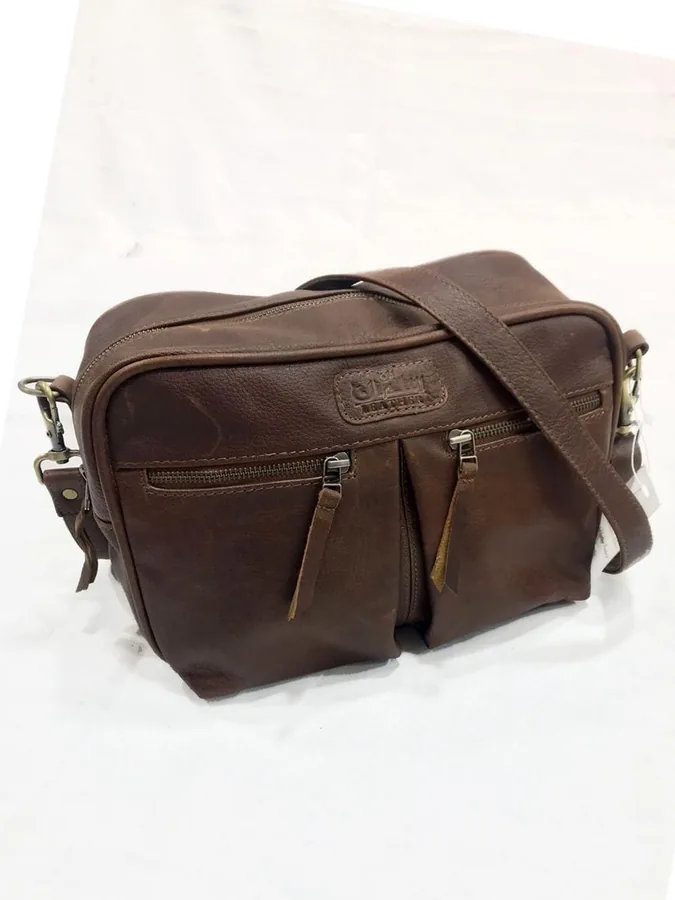 Messenger bag, dark brown
