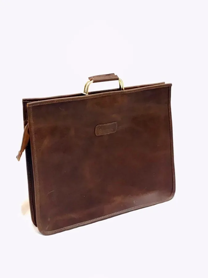 Portfolio bag, brown