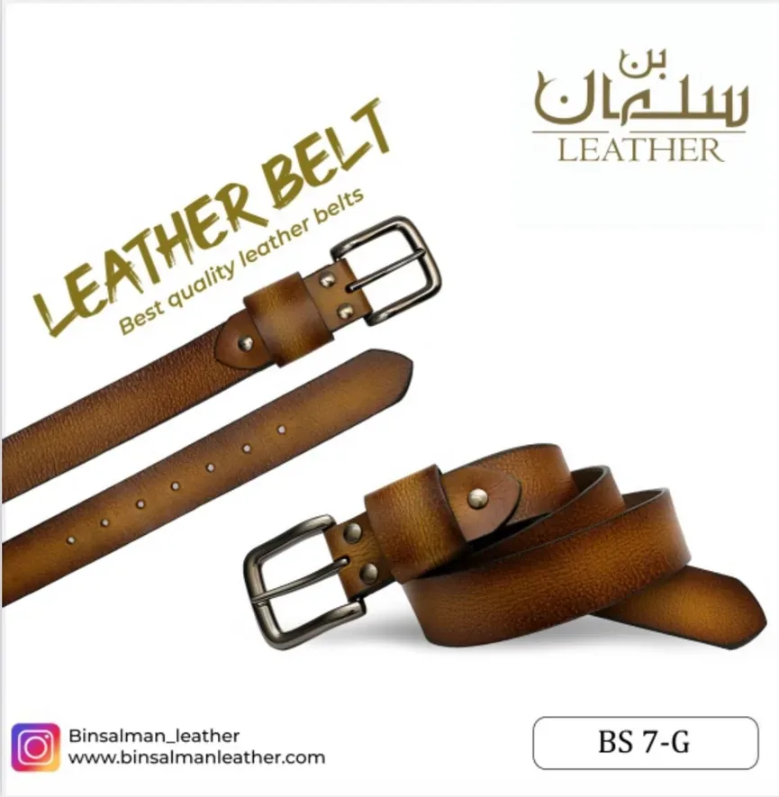 Belts by Bin Salman Leather