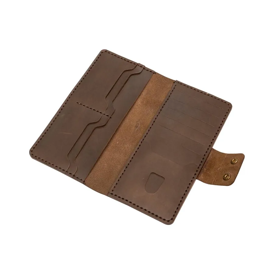Long wallet, brown
