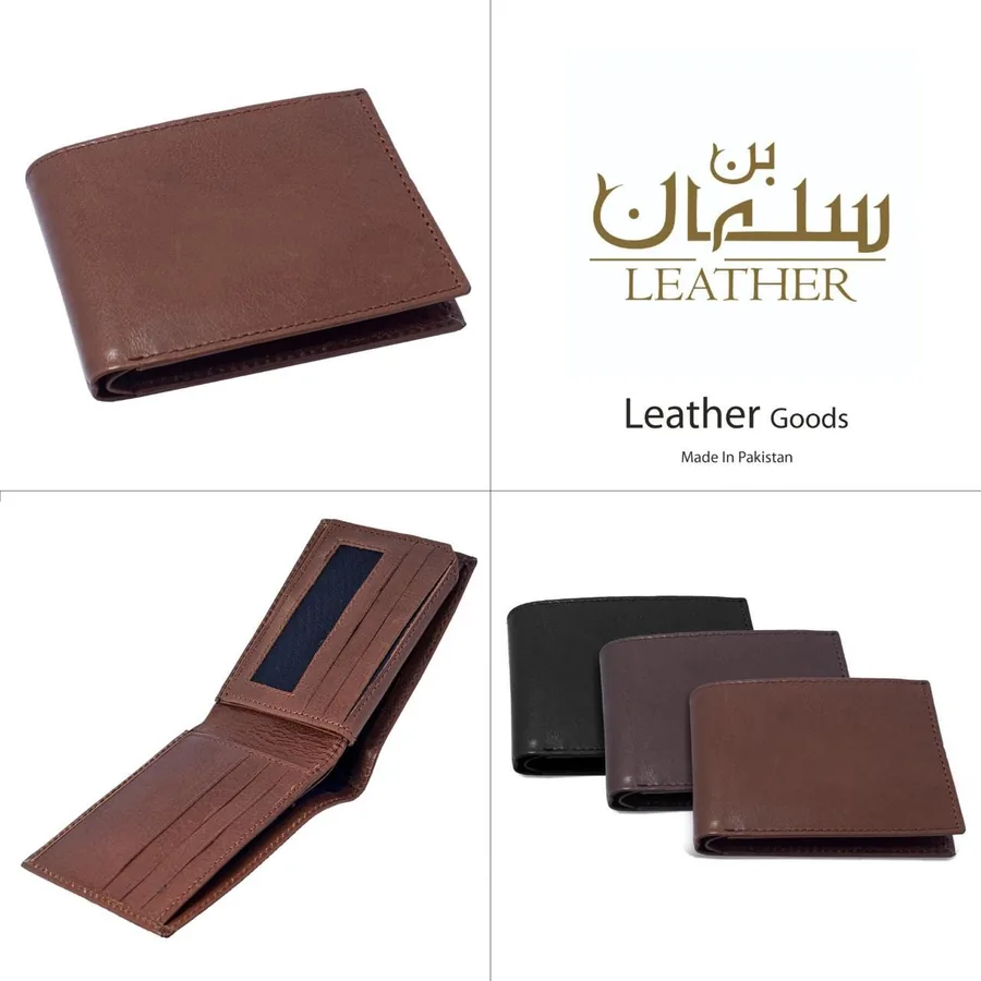Bifold wallet, brown