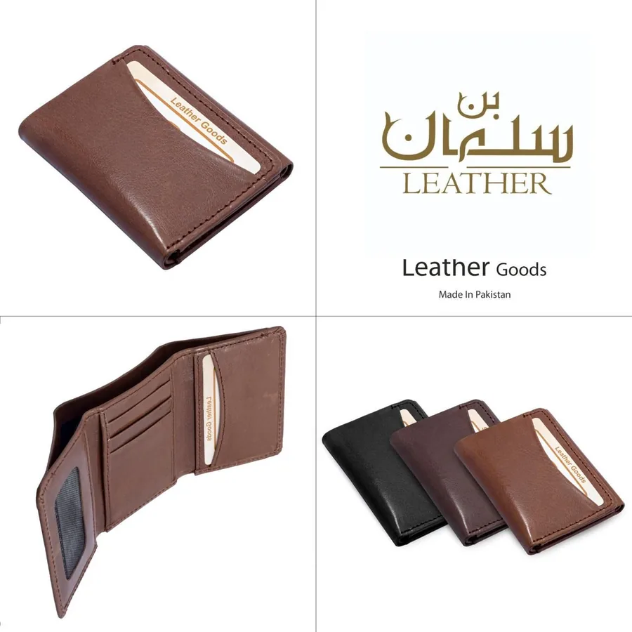 Bifold wallet, brown
