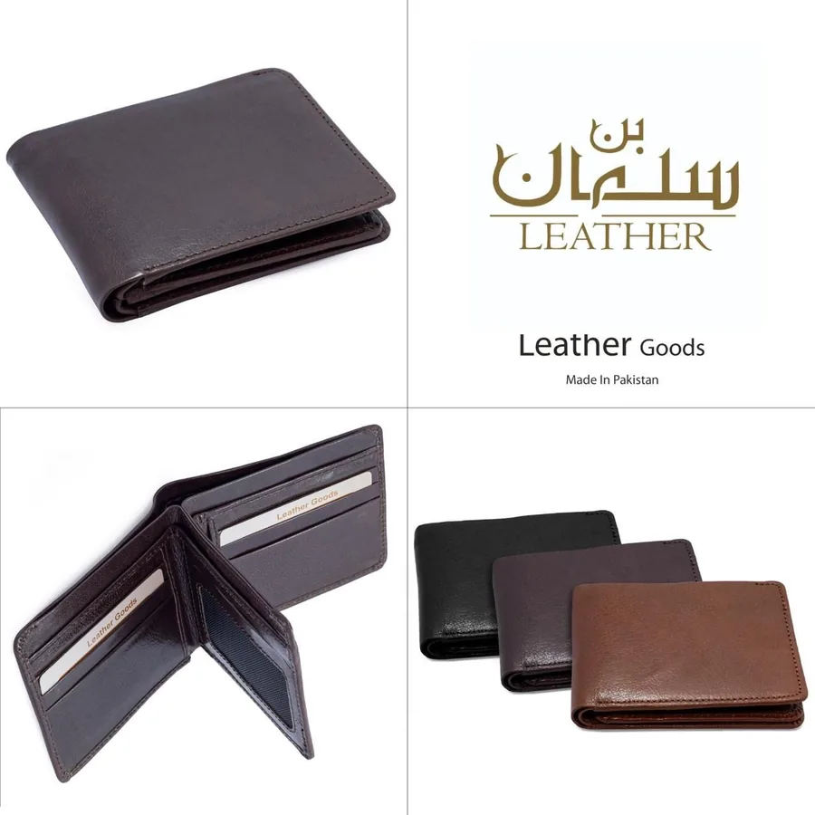 Bifold wallet, dark brown